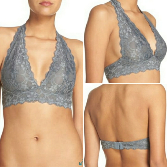 Free People Other - New! Free People Lace Galloon Halter Bralette